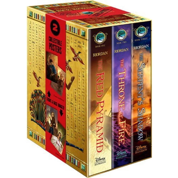 Pre-Owned The Kane Chronicles Hardcover Boxed Set (Hardcover) by Rick Riordan