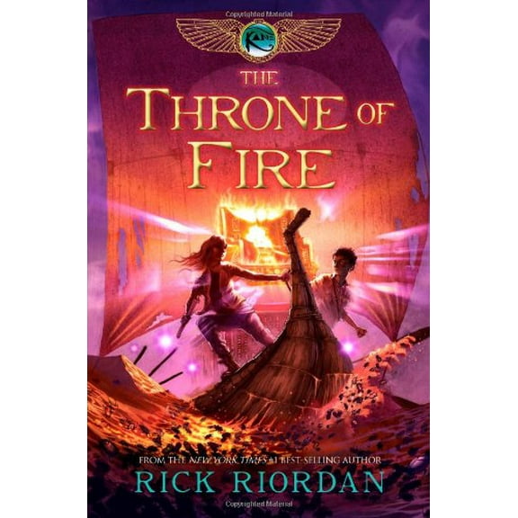 Pre-Owned The Throne of Fire (The Kane Chronicles, Book 2), 9781423140566, Hardcover,