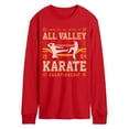 thumbnail image 1 of The Karate Kid - All Valley Karate Champion - Men's Long Sleeve Graphic T-Shirt, 1 of 3