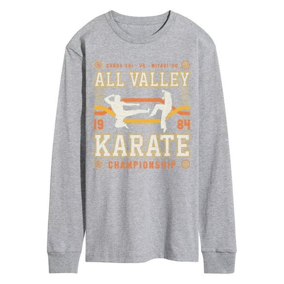 The Karate Kid - All Valley Karate Champion - Men's Long Sleeve Graphic T-Shirt