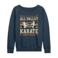thumbnail image 1 of The Karate Kid - All Valley Karate Champion - Women's French Terry Long Sleeve Shirt, 1 of 4
