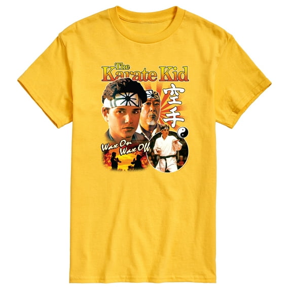 The Karate Kid - Daniel Larusso And Mr. Miyagi - Men's Short Sleeve Graphic T-Shirt