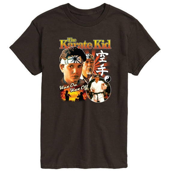 The Karate Kid - Daniel Larusso And Mr. Miyagi - Men's Short Sleeve Graphic T-Shirt