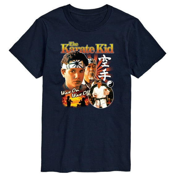 The Karate Kid - Daniel Larusso And Mr. Miyagi - Men's Short Sleeve Graphic T-Shirt