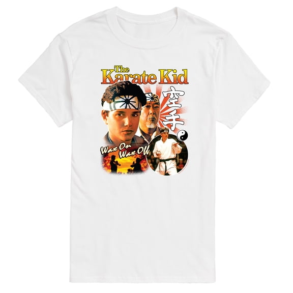 The Karate Kid - Daniel Larusso And Mr. Miyagi - Men's Short Sleeve Graphic T-Shirt