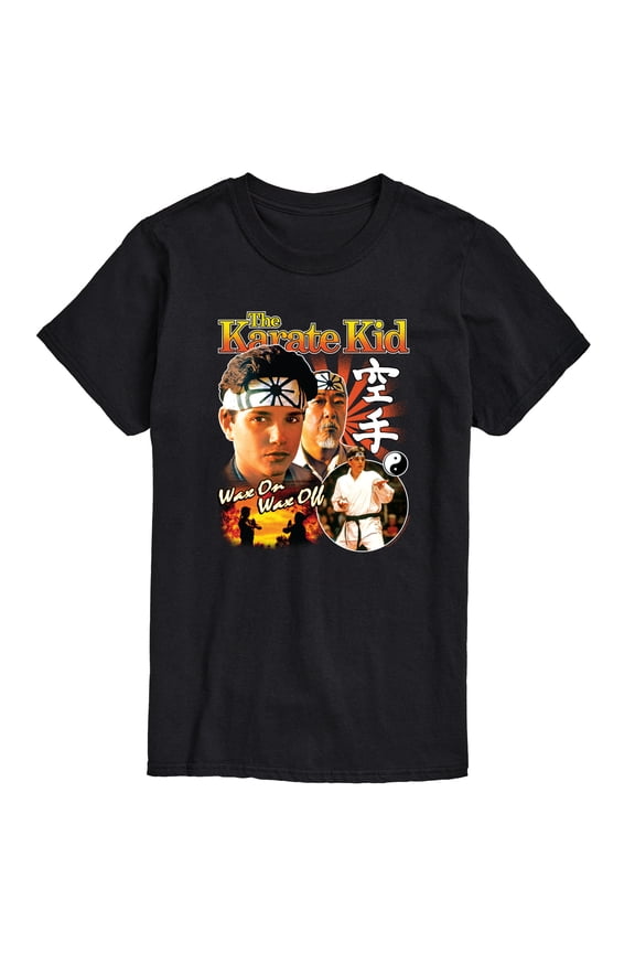 The Karate Kid - Daniel Larusso And Mr. Miyagi - Men's Short Sleeve Graphic T-Shirt