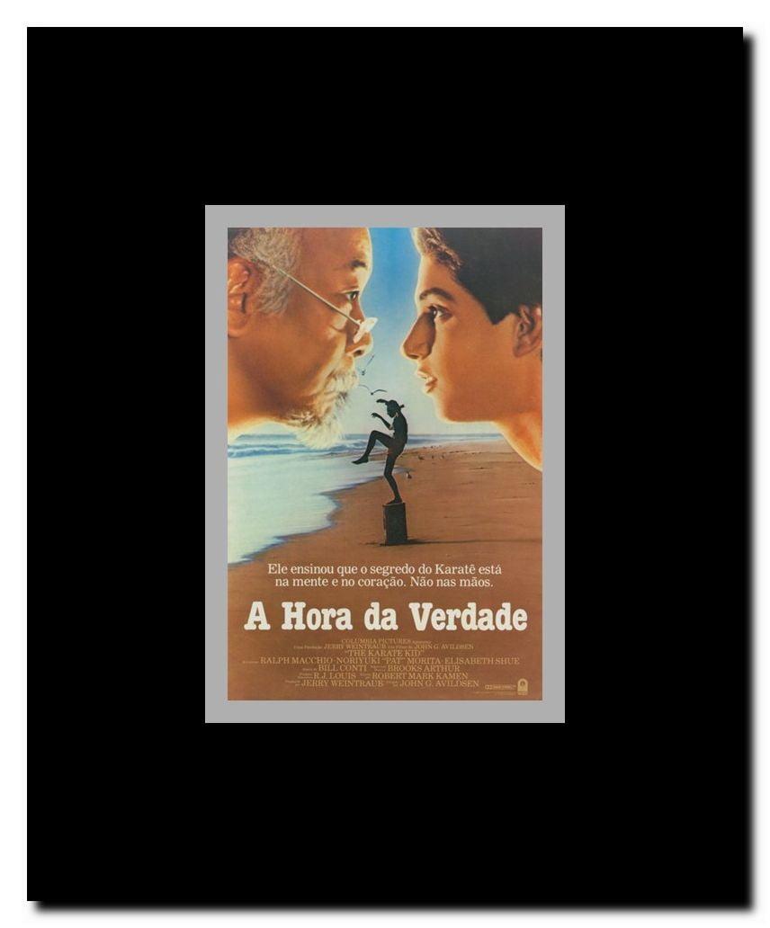 The Karate Kid Framed Movie Poster