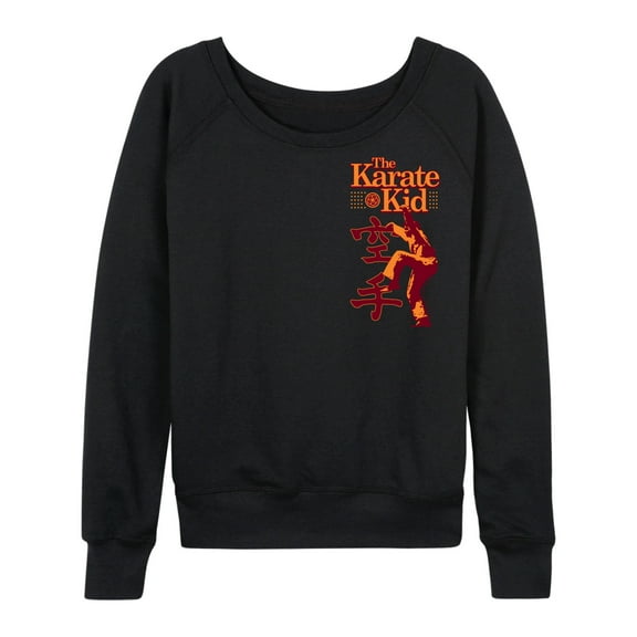 The Karate Kid - Logo Stack - Women's French Terry Long Sleeve Shirt