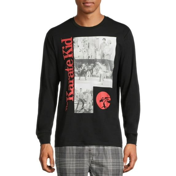 The Karate Kid Men's & Big Men's Long Sleeve Graphic Tee, Karate Kid T-Shirts