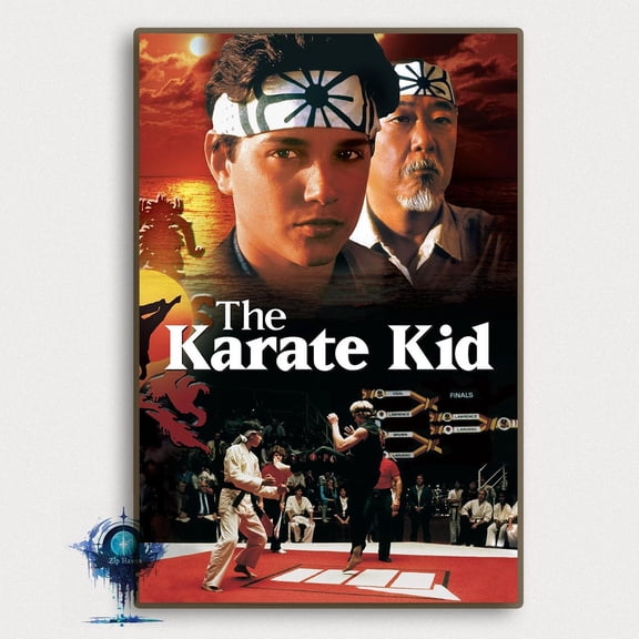 The Karate Kid Movie High Definition Art Print, Unframed Poster