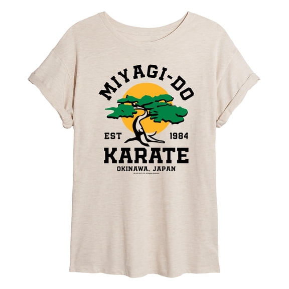 The Karate Kid - Mr. Miyagi Do Karate - Women's Oversized Graphic T-Shirt