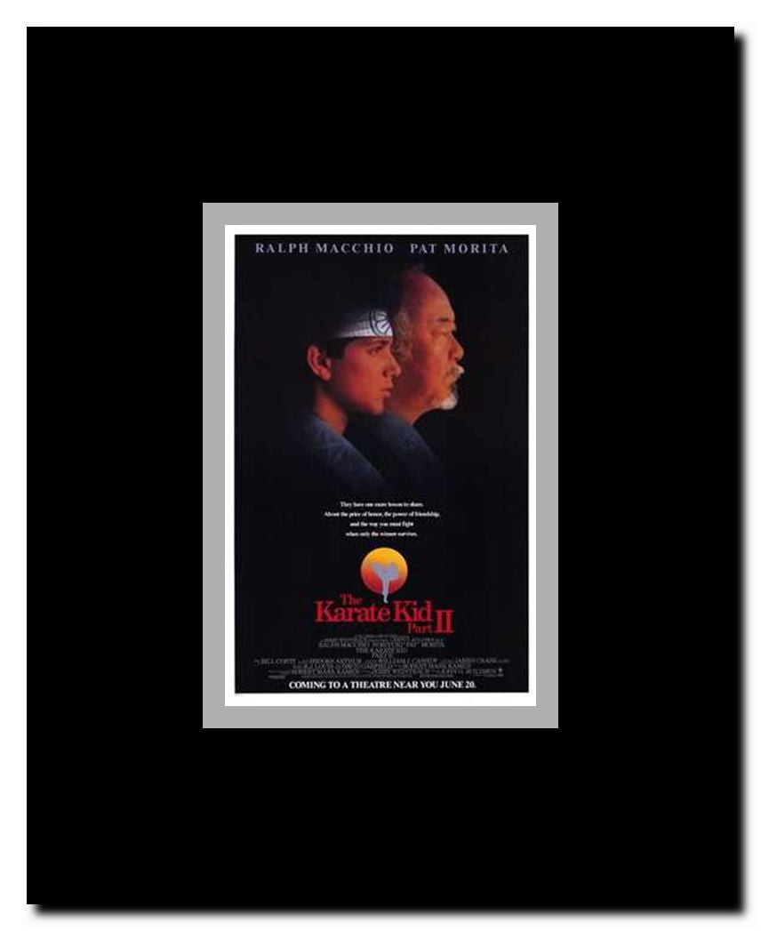 The Karate Kid: Part 2 Framed Movie Poster