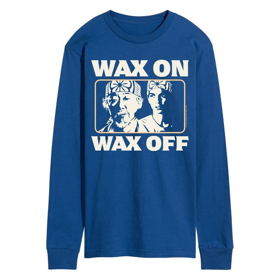 The Karate Kid - Wax On Wax Off - Men's Long Sleeve Graphic T-Shirt