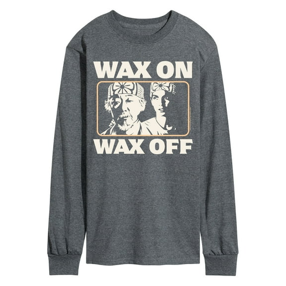 The Karate Kid - Wax On Wax Off - Men's Long Sleeve Graphic T-Shirt
