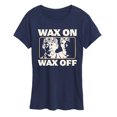thumbnail image 1 of The Karate Kid - Wax On Wax Off - Women's Short Sleeve Graphic T-Shirt, 1 of 4