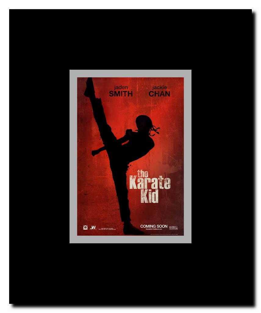 The Karate Kid c.2010 - style A Framed Movie Poster