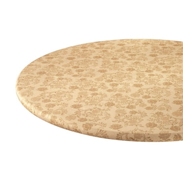 The Kathleen Vinyl Elasticized Table Cover by HSKTM 42" x 68" Oblong