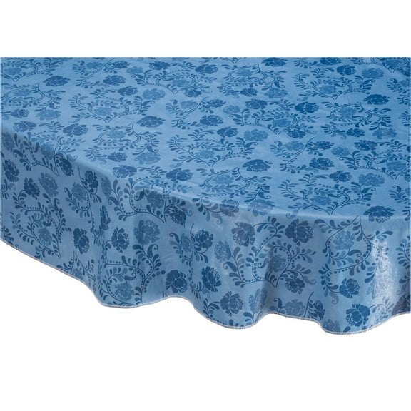 The Kathleen Vinyl Table Cover by HSK 54" x 72" Oval