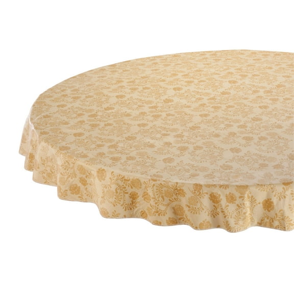 The Kathleen Vinyl Table Cover by HSK 70" Round