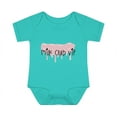 thumbnail image 1 of The Kawaiiverse Baby Talk Infant Baby unisex Boy & Girl Short Sleeve Bodysuit, 1 of 1