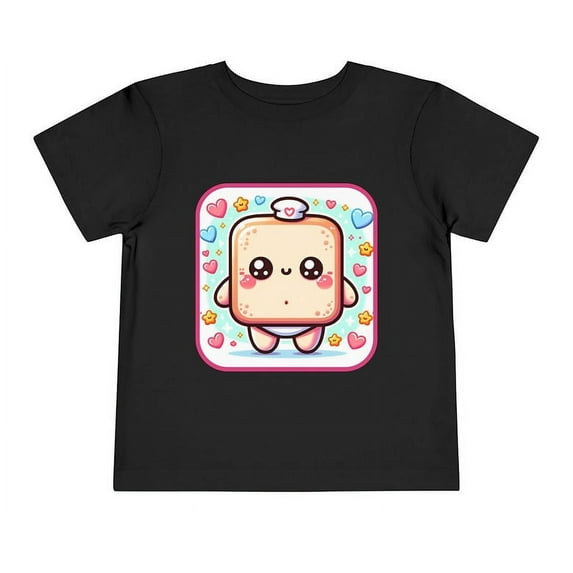 The Kawaiiverse Toastie Toddler Unisex Boy & Girl T-Shirt