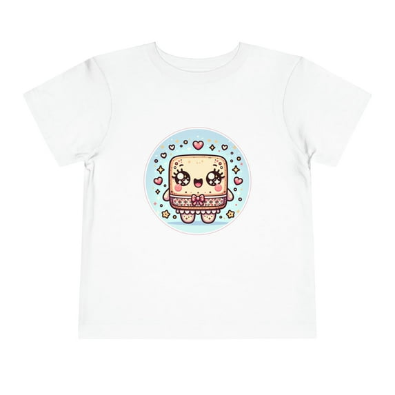 The Kawaiiverse Toastie Toddler Unisex Boy & Girl T-Shirt