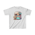 thumbnail image 1 of The Kawaiiverse Toastie Unisex Boy & Girl T-Shirt, 1 of 1