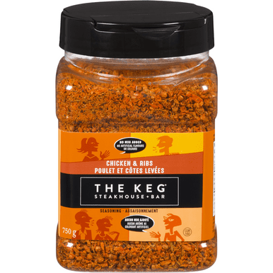 The Keg Steakhouse Chicken & Ribs Seasoning, No MSG Added, 750g/1.6 lbs