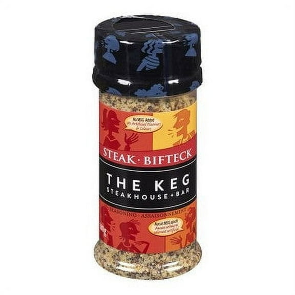 The Keg Steak Seasoning, Gluten Free, No MSG, 180g/6.3 oz