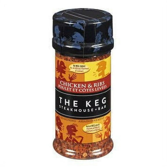 The Keg Chicken & Ribs Seasoning 168g (5.9 oz) | No MSG Canadian Steakhouse Spice