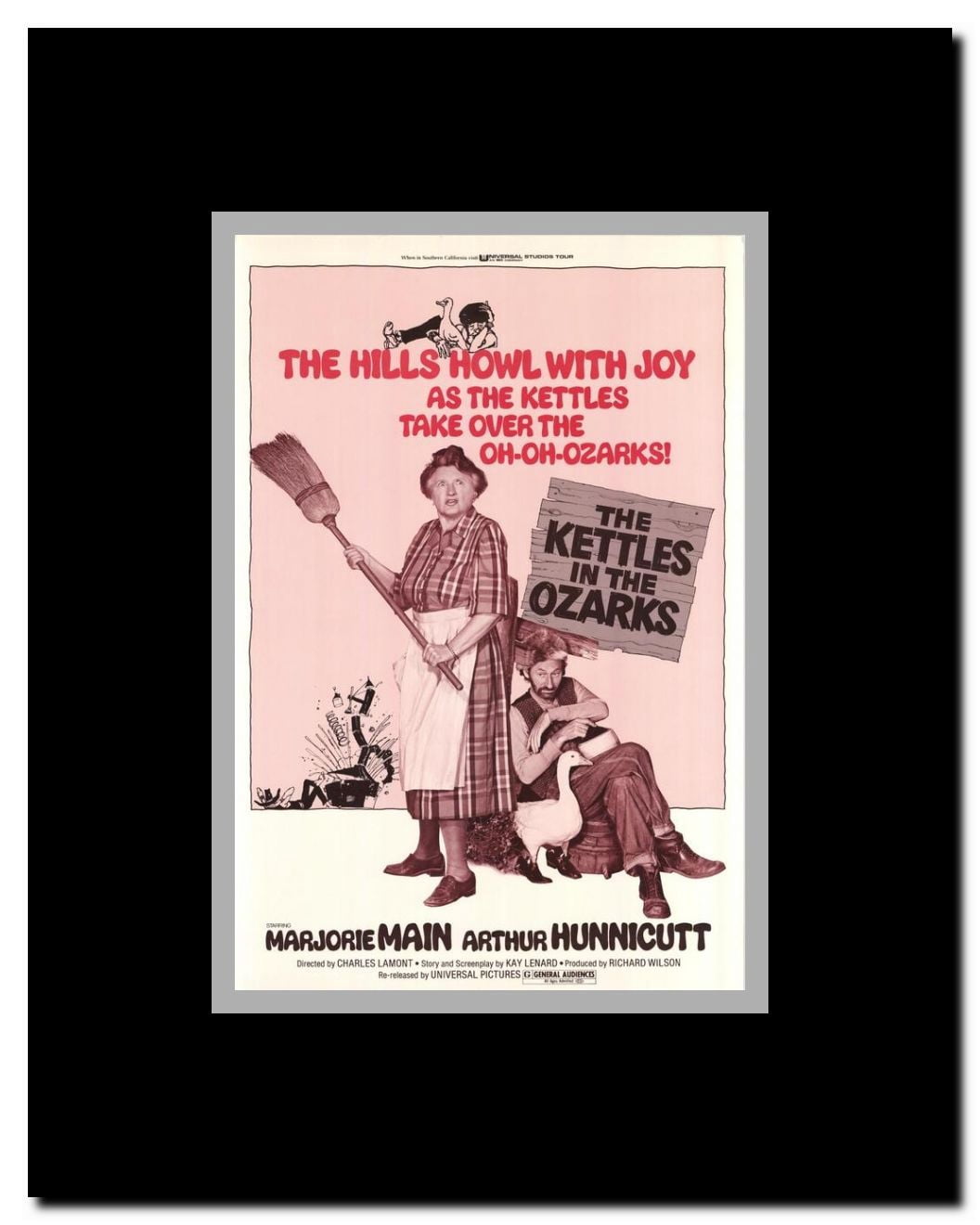 The Kettles in the Ozarks Framed Movie Poster