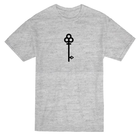 The Key And The Heart Matching Couple Graphic Men's T-shirt