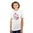 thumbnail image 1 of The Key To My Heart Valentines Day Women's Graphic T Shirt Tees Brisco Brands L, 1 of 5