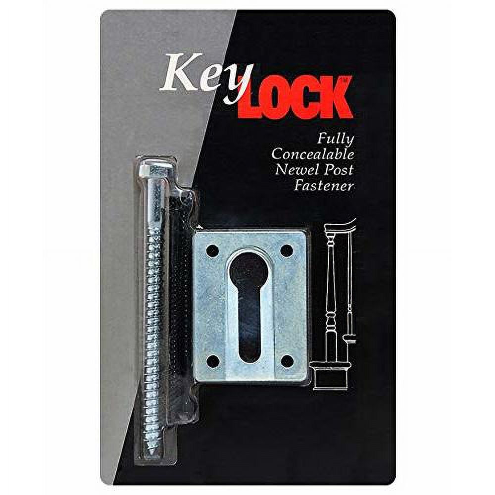 The Keylock Newel Post Fastener