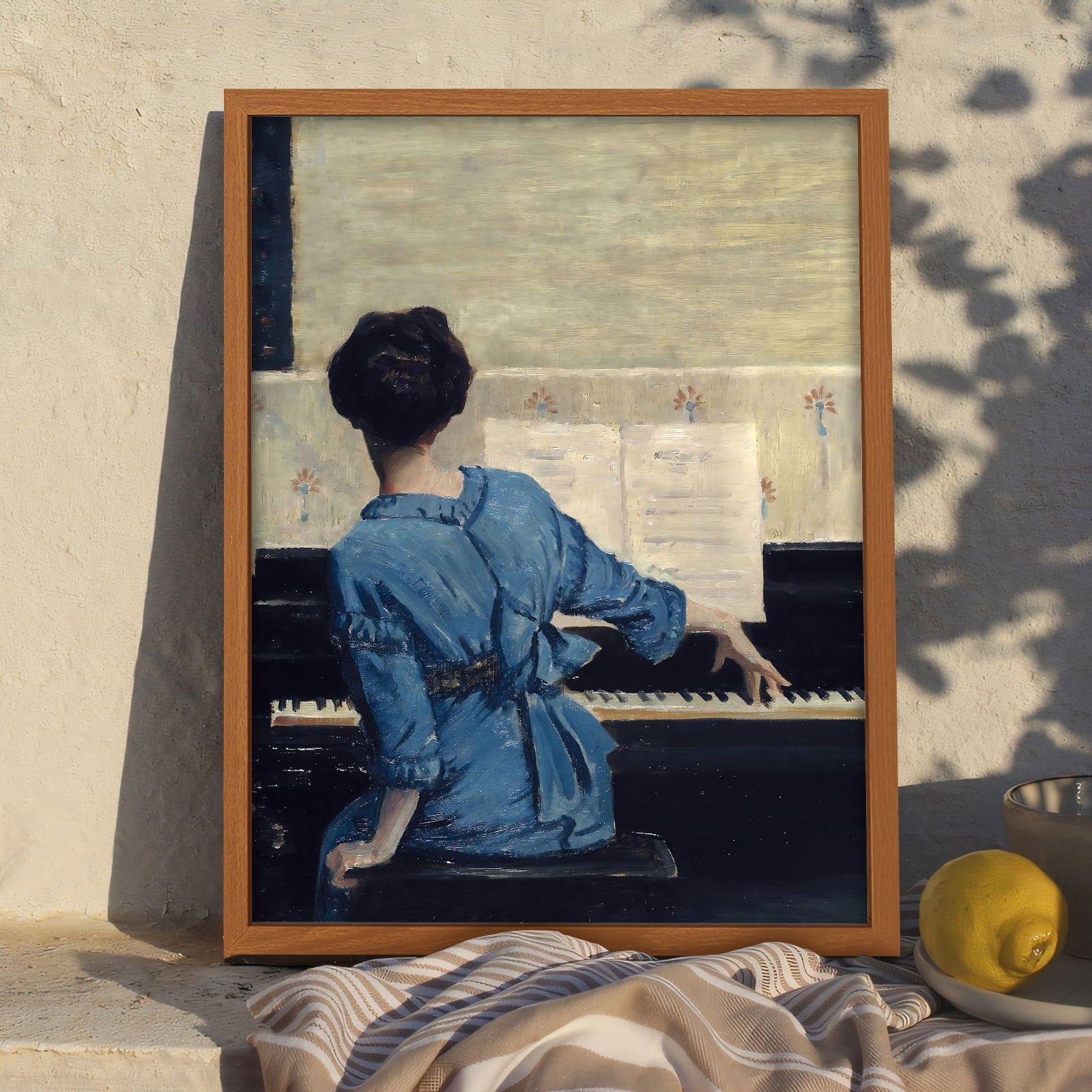 The Keynote by William Merritt Chase, Framed Wall Art, Canvas Prints ...