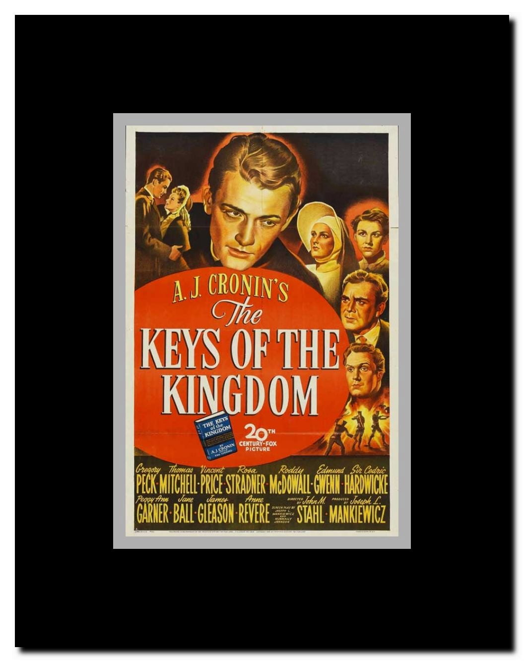 The Keys of the Kingdom Framed Movie Poster