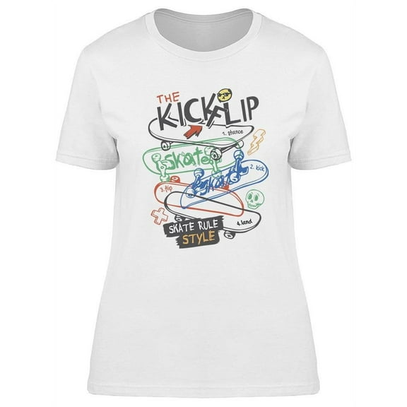 The Kickflip T-Shirt Women -Image by Shutterstock, Female Small