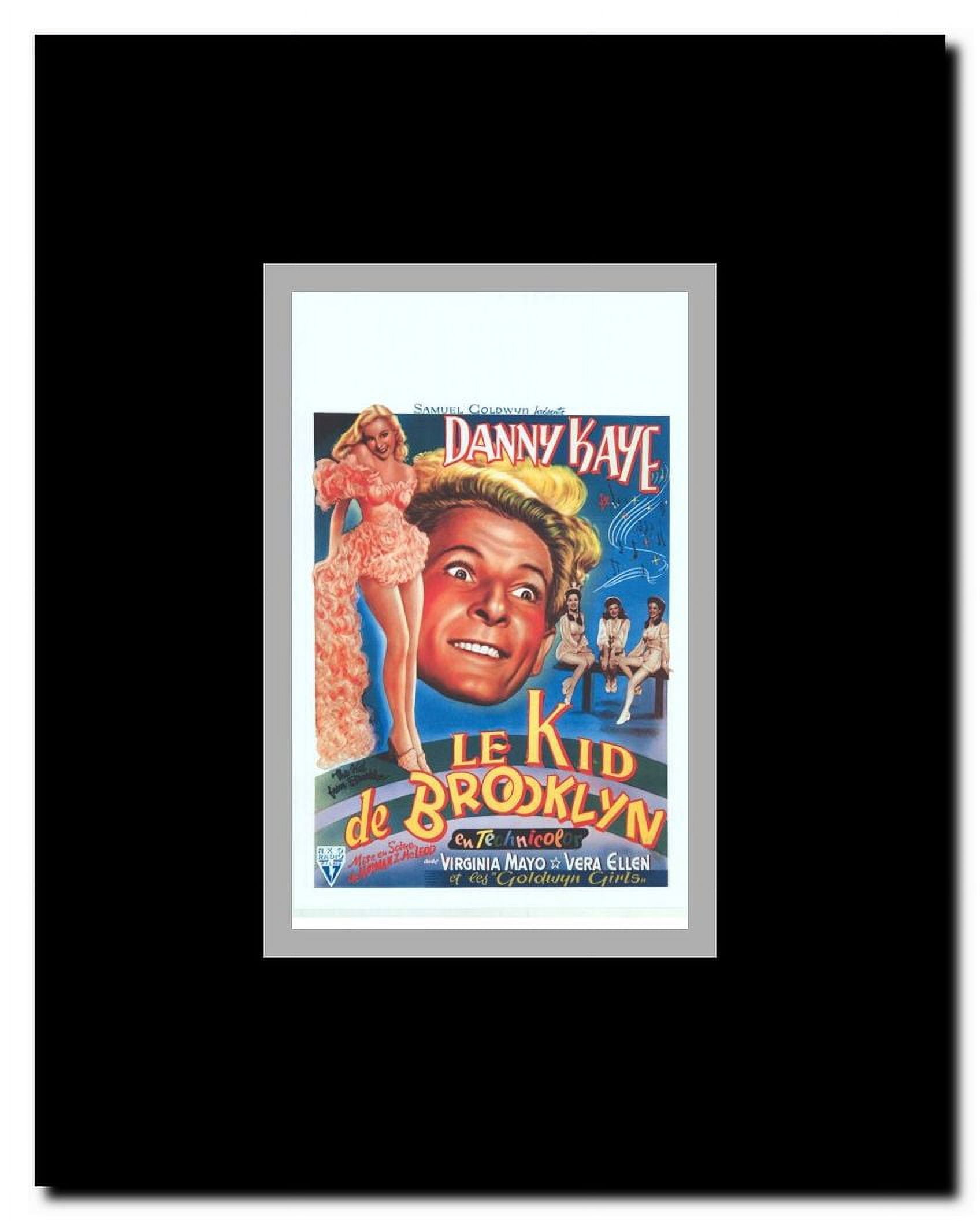 The Kid From Brooklyn Framed Movie Poster