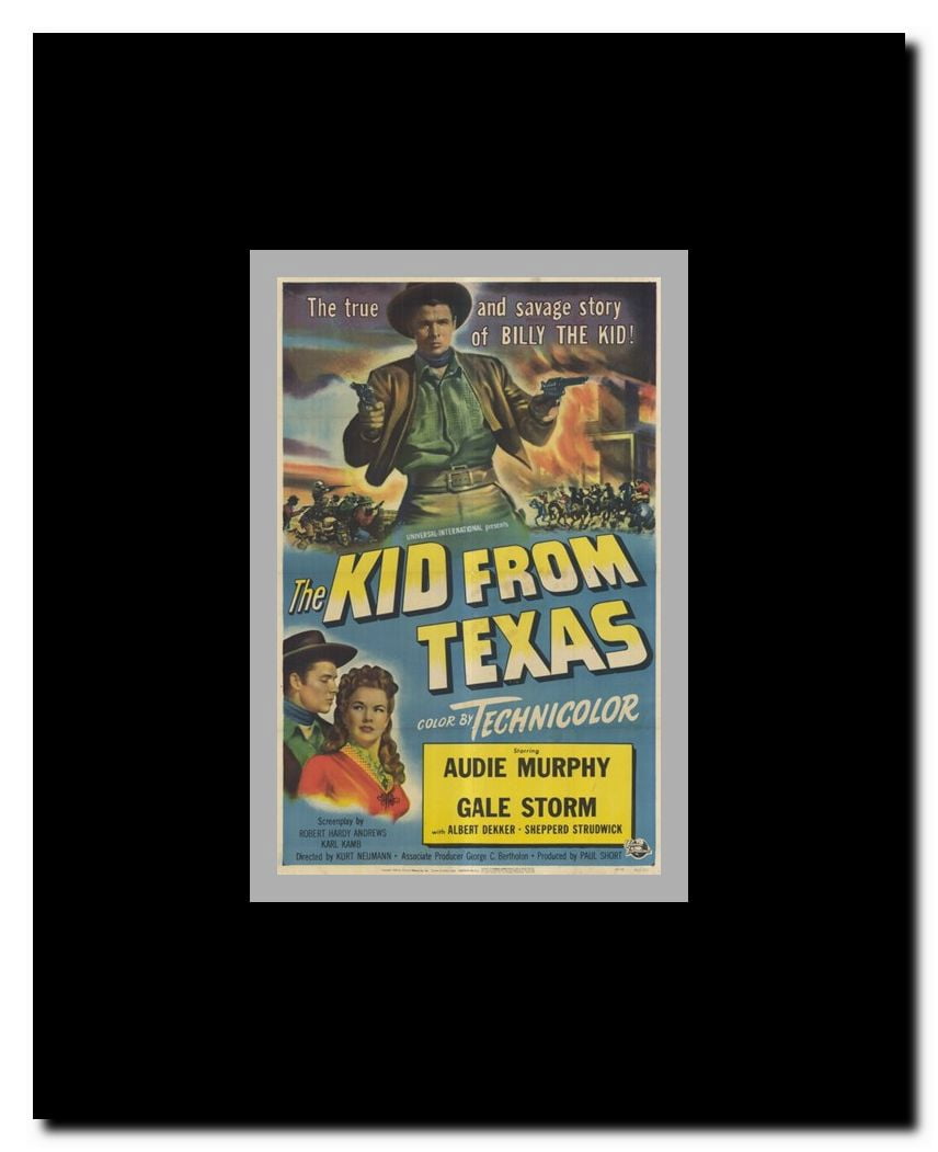 The Kid From Texas Framed Movie Poster