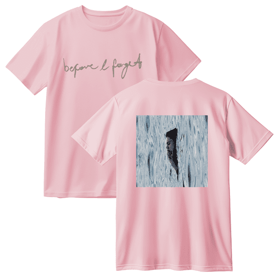 The Kid LAROI Before I Forget Album Cotton Tee Women Men Short Sleeve Round Neck Casual Streetwear T-shirt