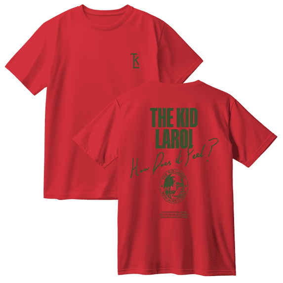 The Kid LAROI How Does It Feel Cotton T-shirt Women Men Short Sleeve Crewneck Fashion Tee