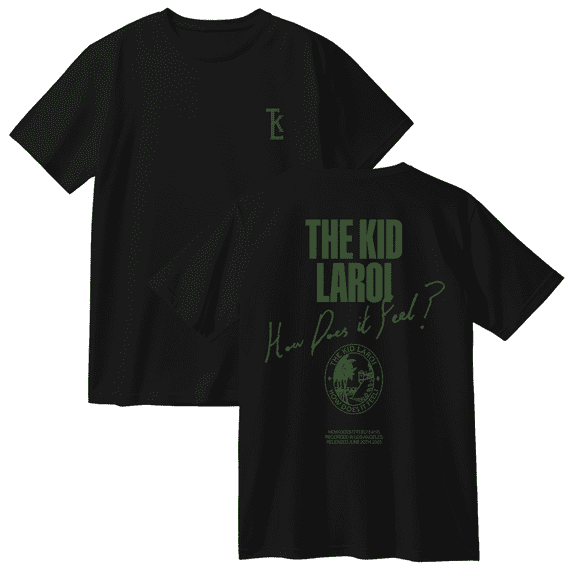 The Kid LAROI How Does It Feel Cotton T-shirt Women Men Short Sleeve Crewneck Fashion Tee