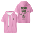 thumbnail image 1 of The Kid LAROI How Does It Feel Hooded T-shirt Women Men Short Sleeve Tee Casual Fashion Tops, 1 of 2