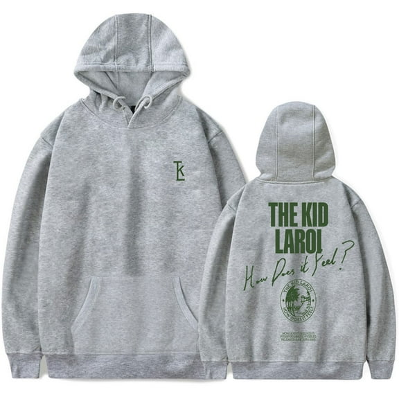 The Kid LAROI How Does It Feel Hoodie Long Sleeve Hooded Sweatshirt Women Men Casual Pullovers