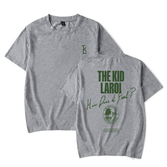The Kid LAROI How Does It Feel Tee Women Men Crewneck Short Sleeve T-shirt Fashion Tops