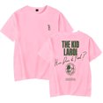 thumbnail image 1 of The Kid LAROI How Does It Feel Tee Women Men Crewneck Short Sleeve T-shirt Fashion Tops, 1 of 2
