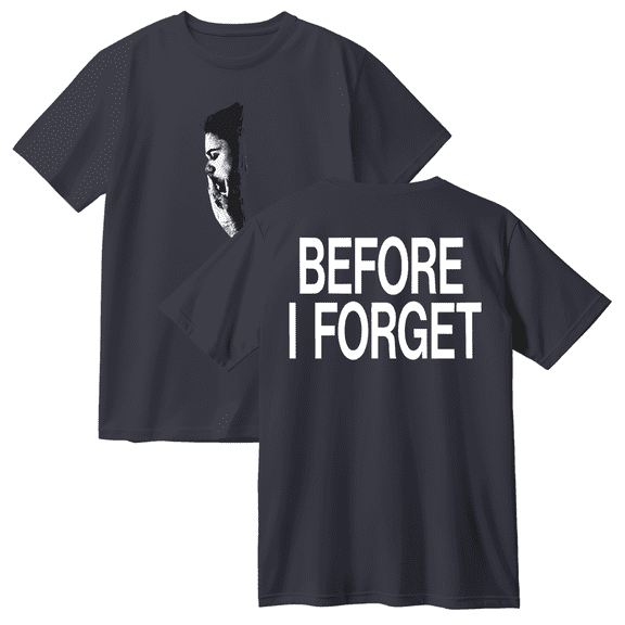 The Kid LAROI Merch Before I Forget Cotton Tee Women Men Short Sleeve Round Neck Casual Streetwear T-shirt