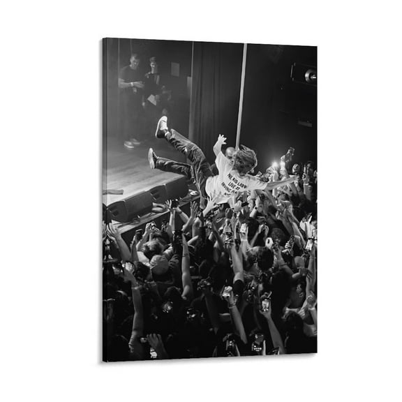 The Kid LAROI Rapper Emotional Rap Cool Poster Artworks Canvas Poster Room Aesthetic Wall Art Prints Home Modern Decor Gifts 16x24inch(40x60cm)