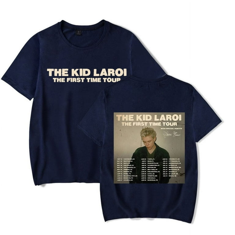 The Kid LAROI The First Time 2024 Tour T-Shirt Women Men Fashion
