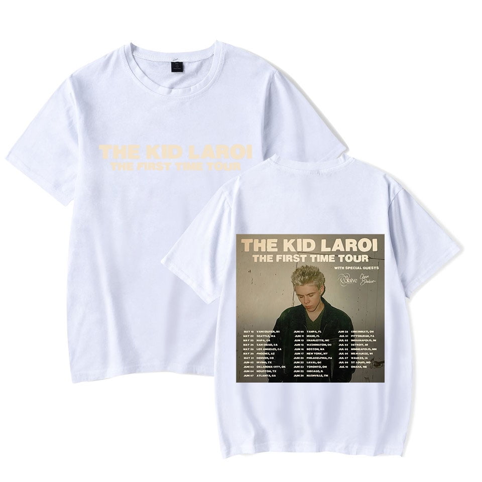 The Kid LAROI The First Time 2024 Tour T-Shirt Women Men Fashion 